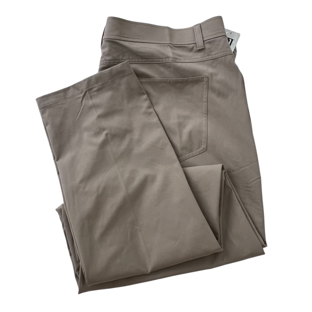 NWT 32 Degrees Cool Stretch Performance Tan Polyester Trousers Men’s Size 40